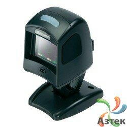 Сканер штрих-кода Datalogic Magellan 1100i 2D Image, темный стационарный, USB кабель, подставка, с кнопкой, ЕГАИС