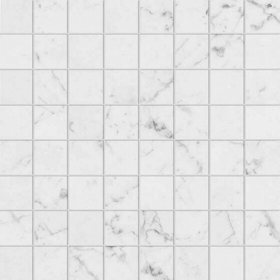 Керамическая мозаика каррара Мозаика ATLAS CONCORDE MARVEL STONE Carrara Pure Mosaico Matt 30х30 (м2)