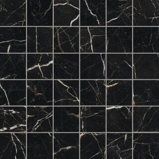 Мозаика Атлас Конкорд ALLURE Imperial Black Mosaic Lap 30x30 (Империал Блек Мозайка Шлиф 30х30)