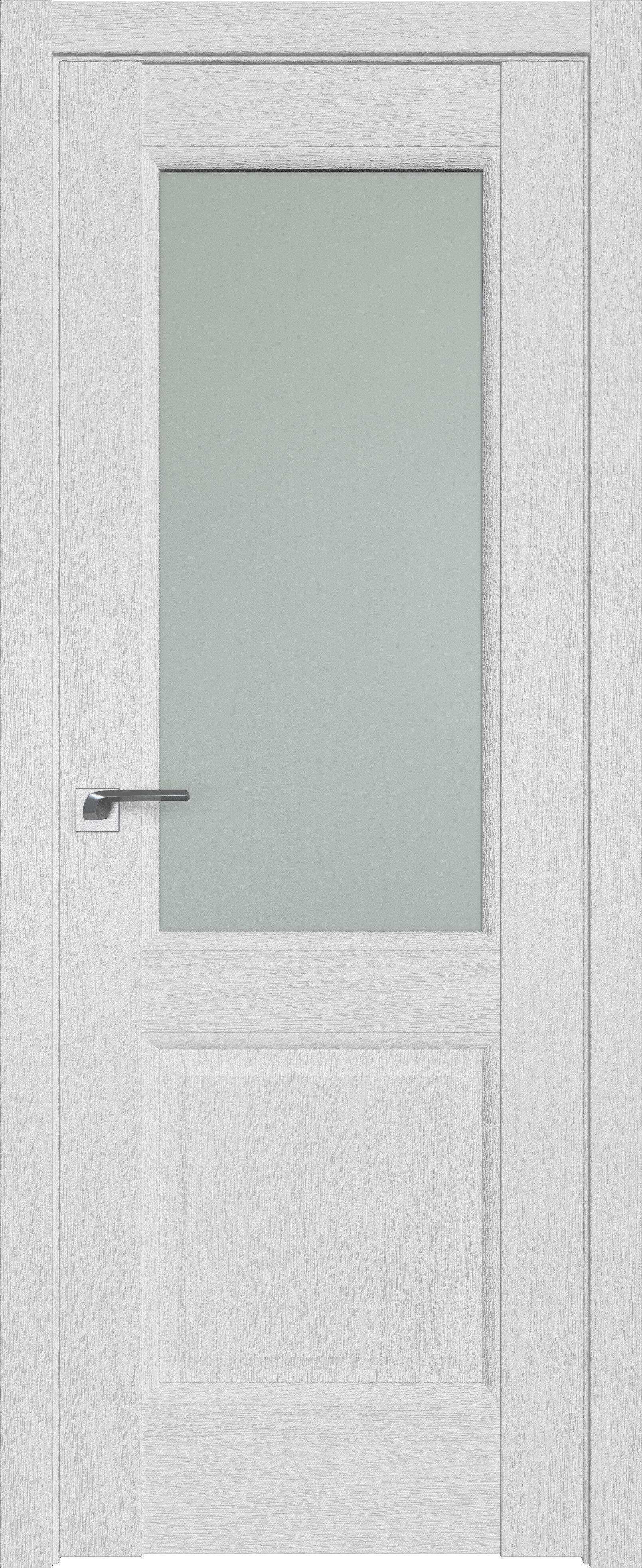Дверь Профиль дорс 2.42 XN (Монблан) стекло матовое