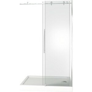 Душевая дверь Good Door Puerta 130 прозрачная, хром (Puerta WTW-130-C-CH)