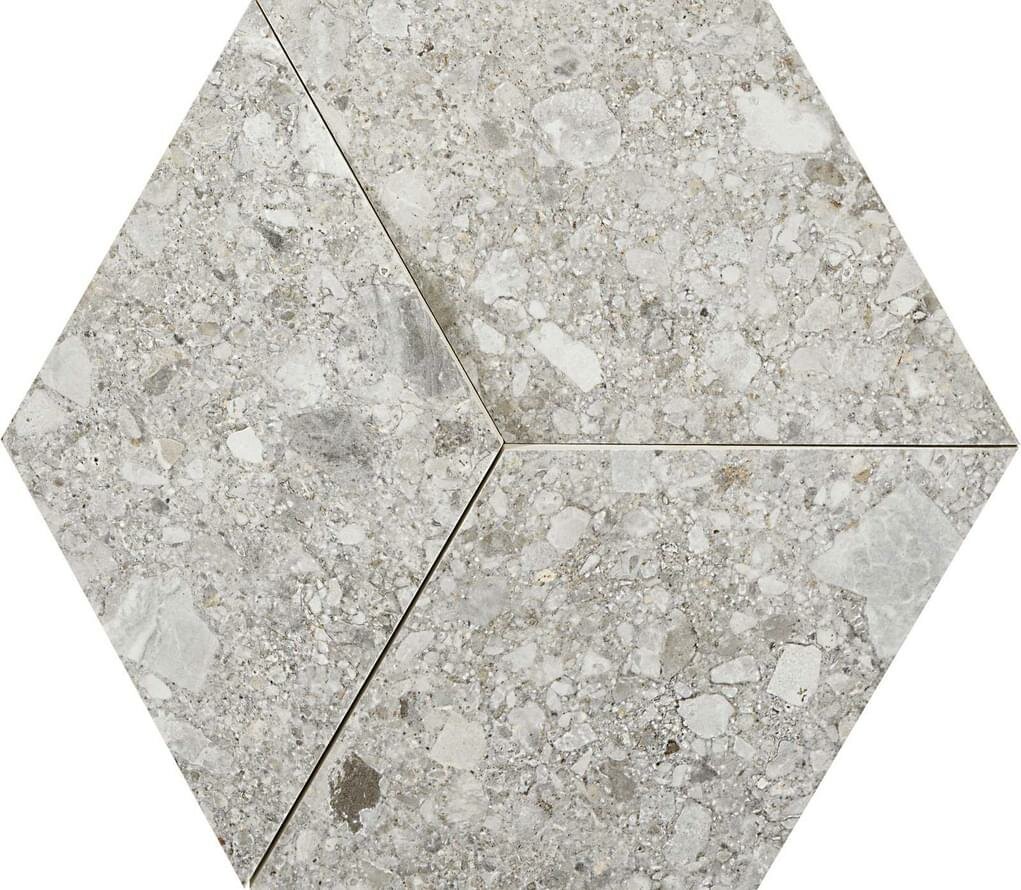 Мозаика Marazzi Mystone Ceppo Di Gre Grey Decoro 3D 29x33.5