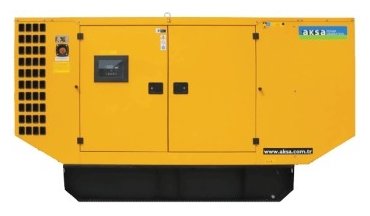 Дизельный генератор Aksa AJD 110 в кожухе (80000 Вт)