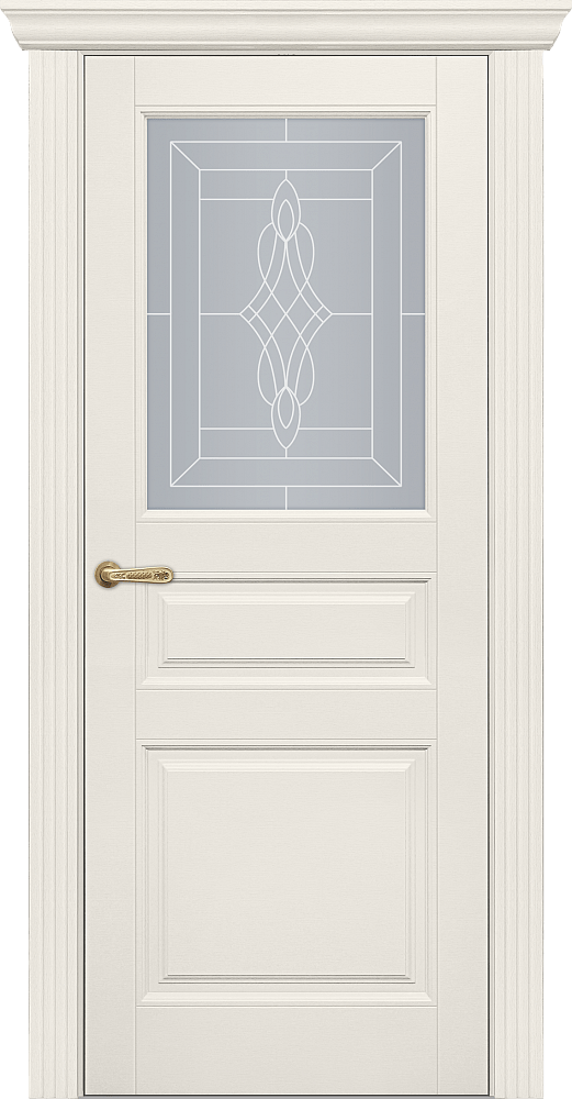 Дверь Фрамир SAVONA 3 ПО Цвет:Белоснежный Остекление:Прозрачное