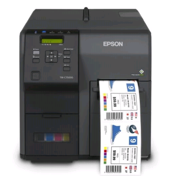 Рабочая станция высокой производительности для изготовления этикеток на базе принтера Epson СolorWorks C7500G