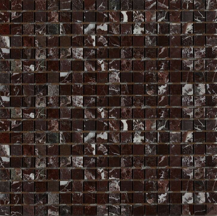 Мозаика Marble Мозаика ArtNatura Mosaic Rosso Levanto 30.5x30.5 Marble Mosaic Rosso Levanto 30.5x30.5