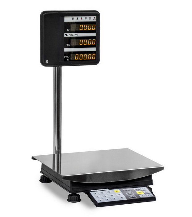 Весы торговые электронные мера ПВм-3/32-Т, с USB