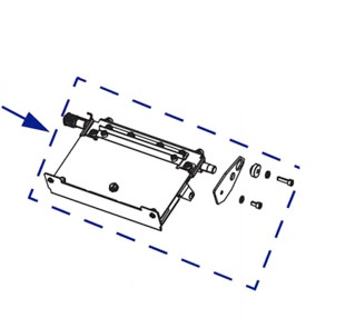 Скоба печатающего механизма для принтера Zebra 170Xi4 (P1006152) Zebra / Motorola / Symbol Скоба печатающего механизма для принтера Zebra 170Xi4 (P1006152)
