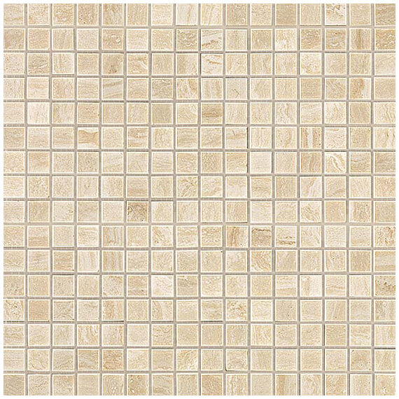 Мозаика Atlas Concorde Marvel Pro Travertino Alabastrino Mosaico Lappato Полуполирован. 30x30 ADQD, м²