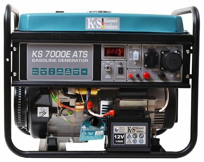 Бензиновый генератор KS Könner  Söhnen KS 7000E ATS (5000 Вт)
