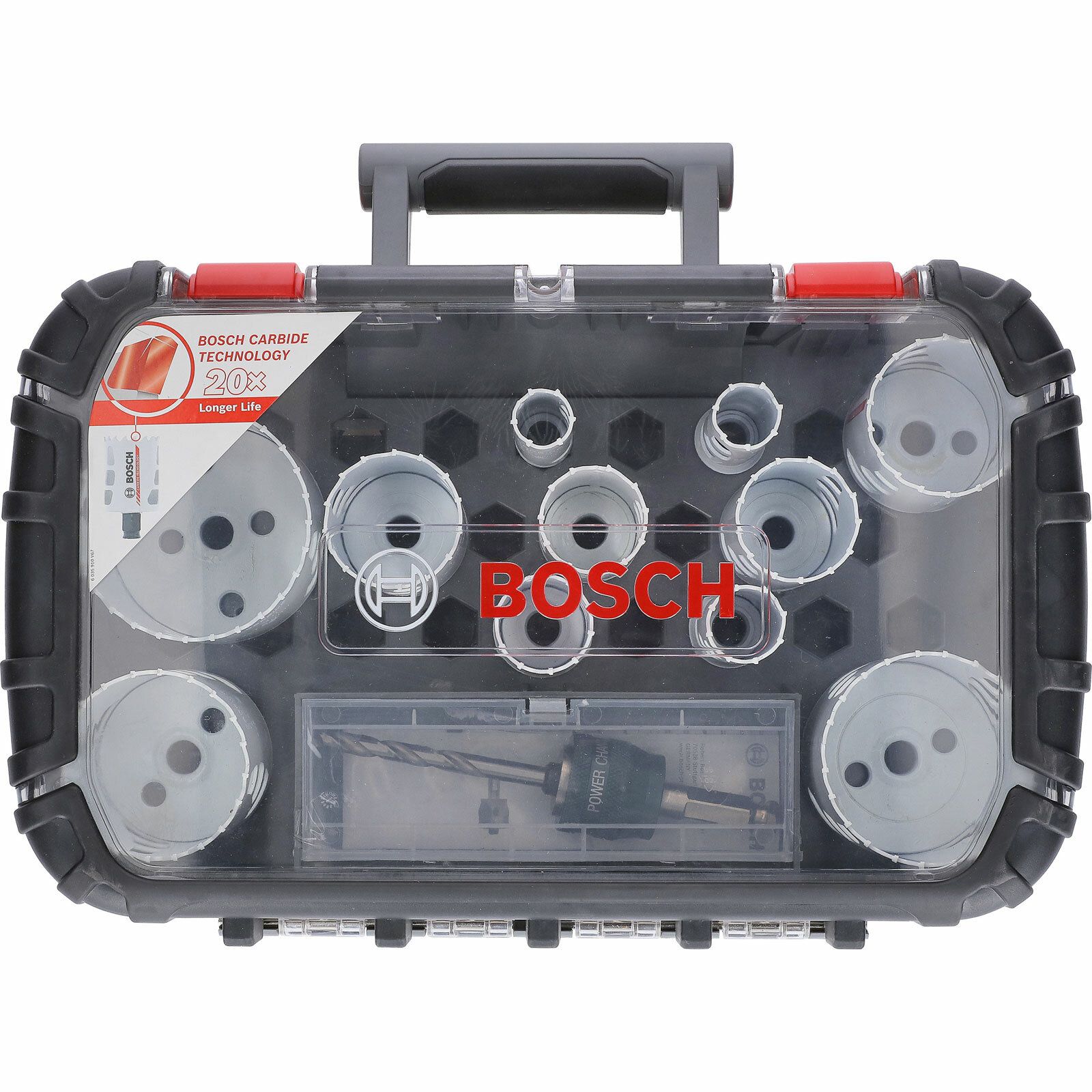 Универсальный набор твердосплавных коронок Bosch Endurance for Heavy Duty, 13 шт. (2608594186)