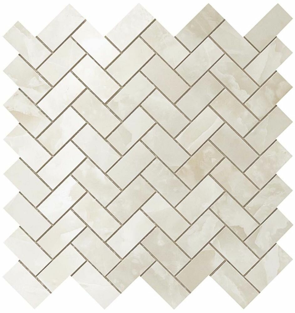 Atlas Сoncorde Россия 30,5*30,5 S.O. Persian Jade Herringbone Mosaic / С.О. Персиан Жаде эрринбоун Мозаика Плитка керамиче