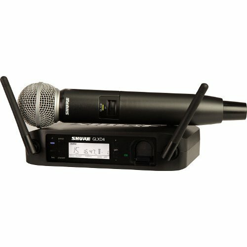 Радиосистемы с ручным микрофоном Shure GLXD24E/SM58 Z2 2.4 GHz