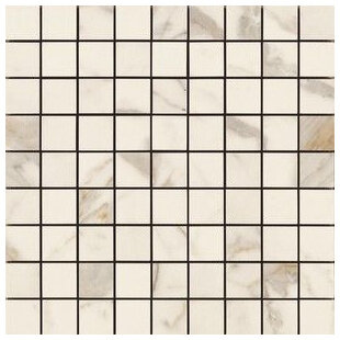 Мозаика Ragno Bistrot Mosaico Calacatta Michelangelo Soft 30x30 (R4ZM), м²