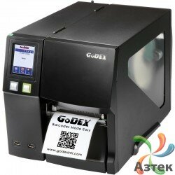 Принтер этикеток Godex ZX-1200i термотрансферный 203 dpi, LCD, Ethernet, USB, USB Host, RS-232, сенсорный экран, 011-Z2i012-000