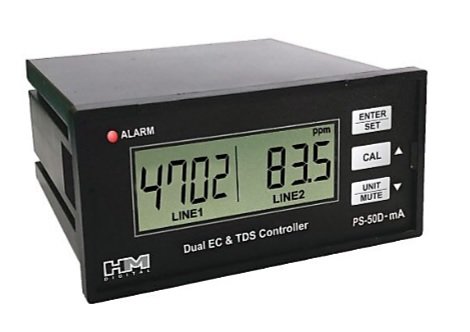HM Digital Двух линейный HM Digital PSC-54 (PS-54D-mA) монитор уровня TDS/EC воды с токовым выходом PS54DmA