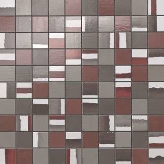 Мозаика Atlas Concorde (италия) Dwell Wall Rust Mosaico Mix 9DMR 300x300 мм (Керамическая плитка для ванной)