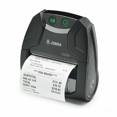 Мобильный принтер штрих кодов Zebra ZQ320 DT ( ZQ32-A0E02TE-00)