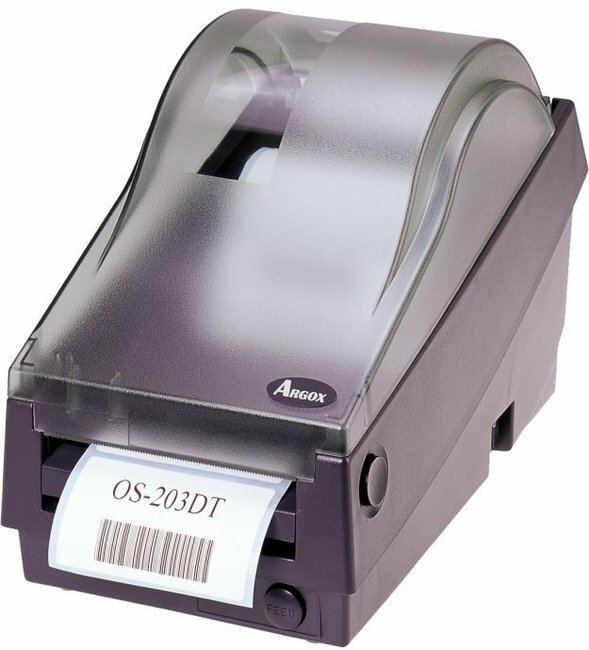 Термопринтер Argox OS-2130D-SB (203 dpi, интерфейсы COM и USB, ширина печати 72 мм, скорость 104 мм/с)