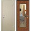Входная металлическая дверь с зеркалом модель - ДЗ-009
