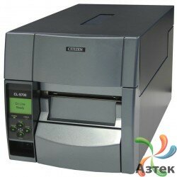 Принтер этикеток Citizen CL-S700DT термо 203 dpi, LCD, USB, RS-232, LPT, граф. иконки, 1000804