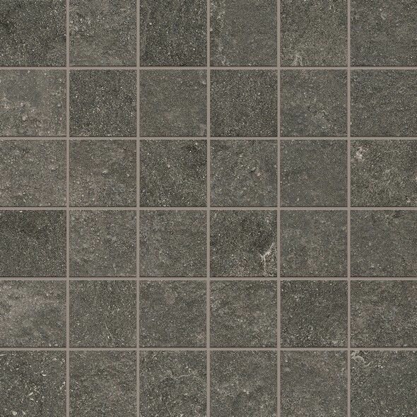 Мозаика облицовочная керамогранит Ragno Realstone_Lunar R7NK_LunarDeepGreyMosaicoTessera5X5Rt ( м2)