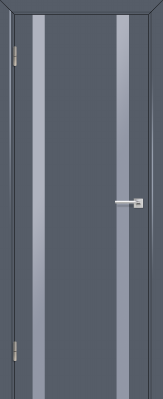 Межкомнатная дверь экошпон PROFIL DOORS 9E (Антрацит)
