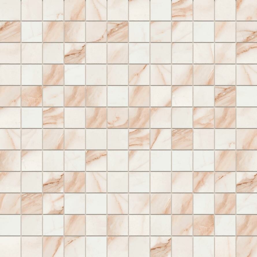 Мозаика Flaviker Supreme Golden Calacatta Mosaico Anticato Lux Plus 30x30