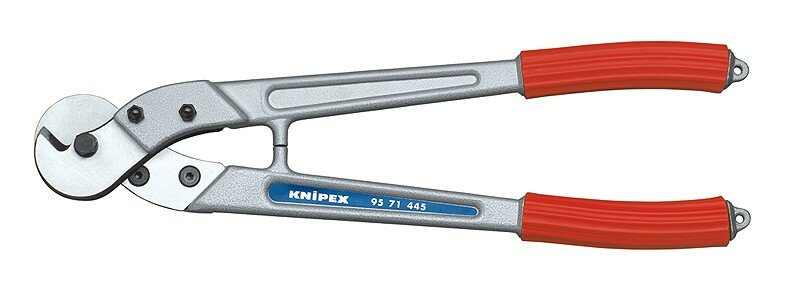 Ножницы для резки проволочных тросов и кабелей KNIPEX 95 71 445 KN-9571445