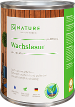 Воск-Лазурь Gnature Wachslasur 450 10л для Окраски и Обновления Деревянных Стен, Потолков, Интерьера, Детских Игрушек