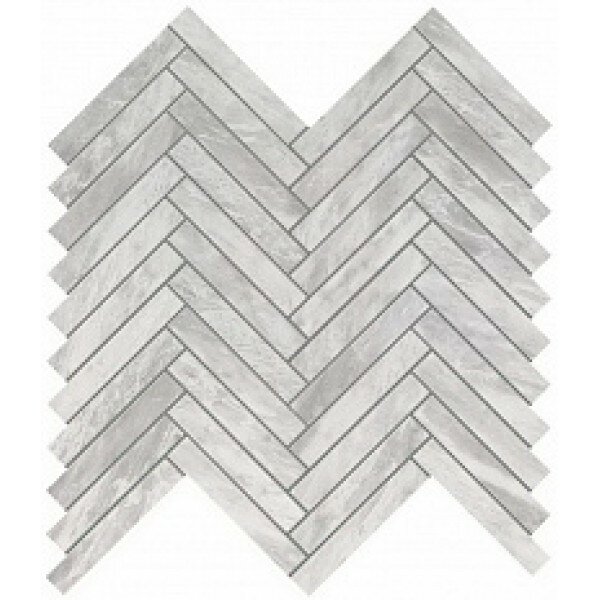 9SHB Мозаика MARVEL STONE COLLECTION Bardiglio Grey Herringbone Wall 30x30