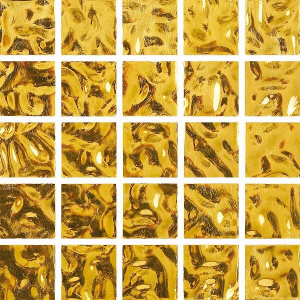 Мозаика JNJ Золотая мозаика Золото Oro Bianco Fdg 728-1 GF 318x318 мм (Мозаика)