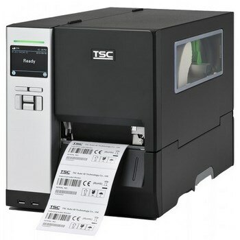 Принтер этикеток термотрансферный TSC MH640T, Touch LCD, 600 dpi, 152 мм/с, 114 мм, USB, 2хUSB Host, RS-232, Ethernet (99-060A053-01LF)