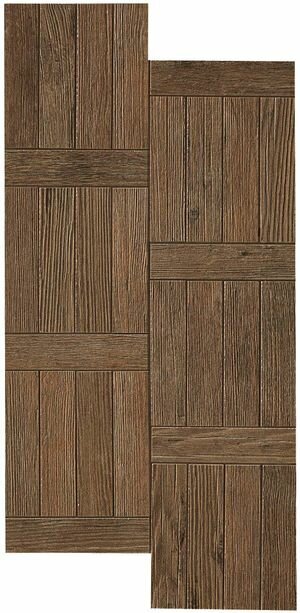 Напольная плитка под паркет Керамический гранит Atlas Concorde Axi Treccia Dark Oak 28x53 см (м2)