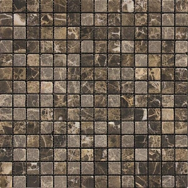 NATURAL Мозаика из мрамора M022-20T (Emperador Dark) 30,5x30,5