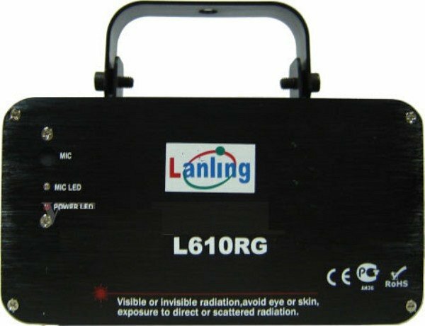 LANLING L610RG Лазер двухлинзовый двухцветный