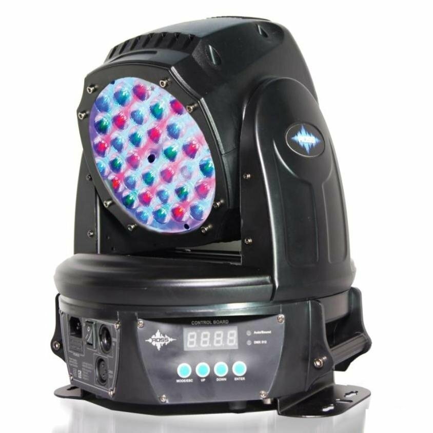 Прожектор полного движения LED Ross Mobi Led Wash Zoom RGB 36x5W