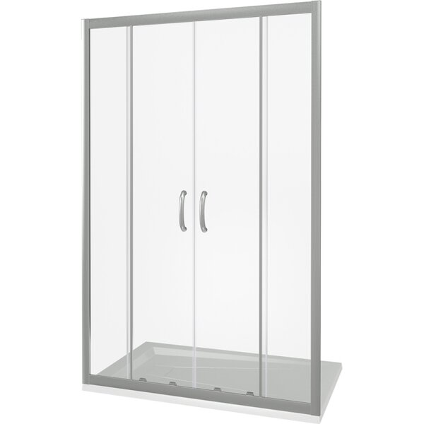 Душевая дверь в нишу Good Door Infinity WTW-TD-150-C-CH стекло прозрачное