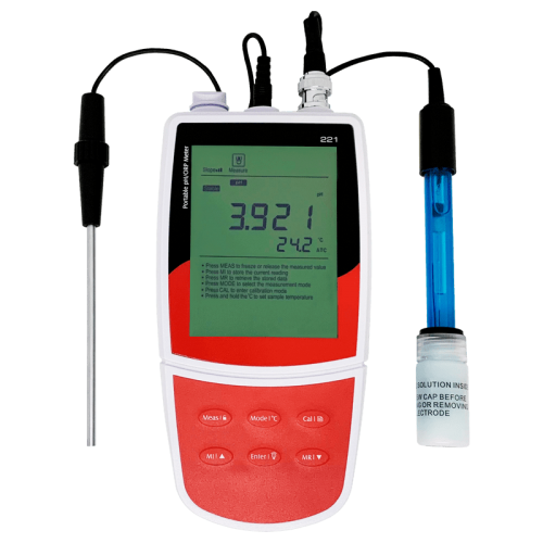 AMTAST PH-221 портативный pH, ОВП метр, термометр