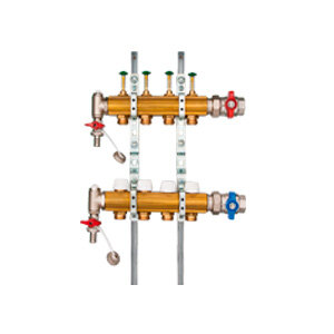 Коллектор HUMMEL для напольного отопления G 1 по EN 1264-4 (горизонтальное подключение) 2205008000