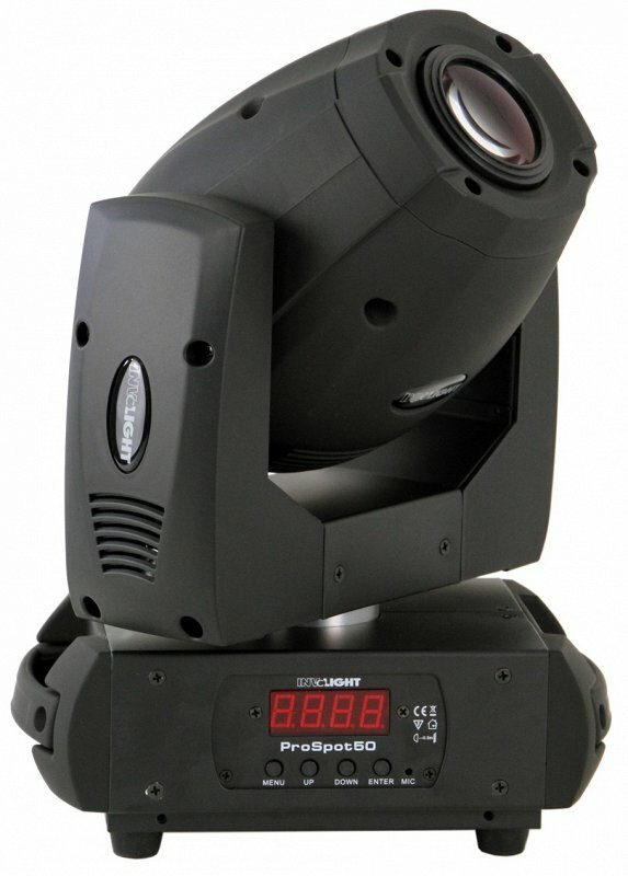 INVOLIGHT PROSPOT50 V.2 - LED вращающаяся голова, белый светодиод 50 Вт, DMX-512