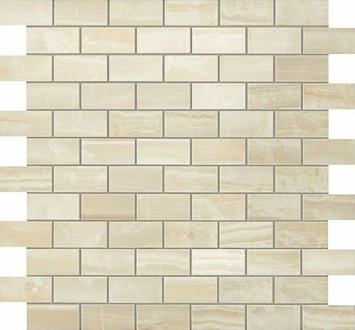 S.O. Ivory Chiffon Brick Mosaic 30,5х30,5/С.О. Айвори Шиффон Брик Мозаика 30,5х30,5 (600110000203)