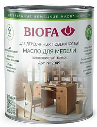 2049 Масло для мебели BIOFA (Биофа) - 10 л, Производитель: Biofa