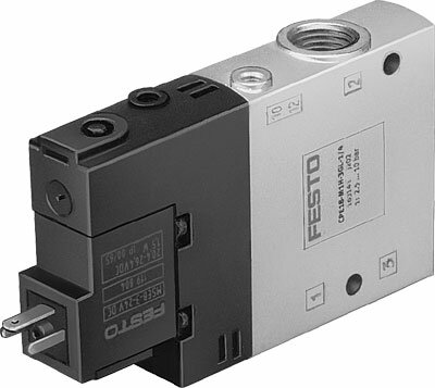 Распределитель с электроуправлением Festo CPE18-M3H-3OLS-1/4