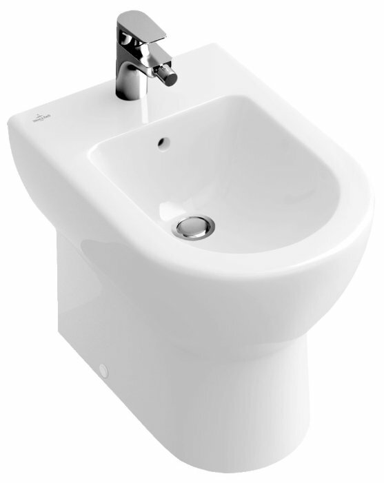 Биде напольное Villeroy  Boch Subway 74100001 с горизонтальным выпуском