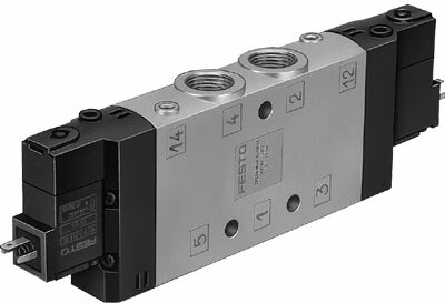 Распределитель с электроуправлением Festo CPE24-M2H-5/3E-3/8