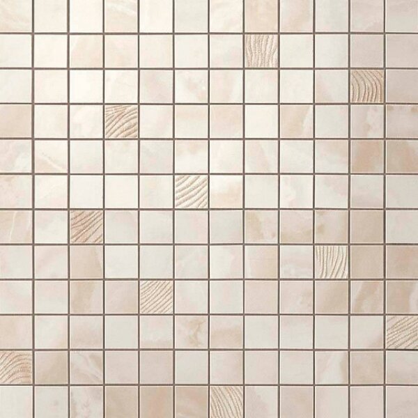 Мозаика Атлас Конкорд Россия Supernova Onyx Pure White Mosaic 31х31 600110000196