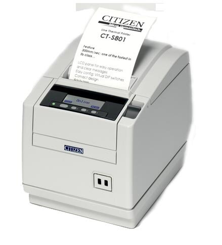 Чековый принтер Citizen CT-S801II, без интерфейса, белый (CTS801IIS3NEWPXX)