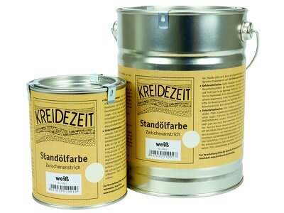 Kreidezeit Краска стандолевая Крайдецайт / Kreidezeit Standölfarbe (Цвет-Золотая Объём-0,75 л.)