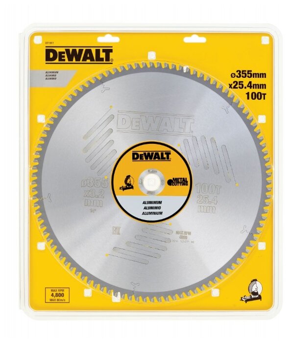 Пильный диск DeWALT Extreme DT1917-QZ 355х25.4 мм